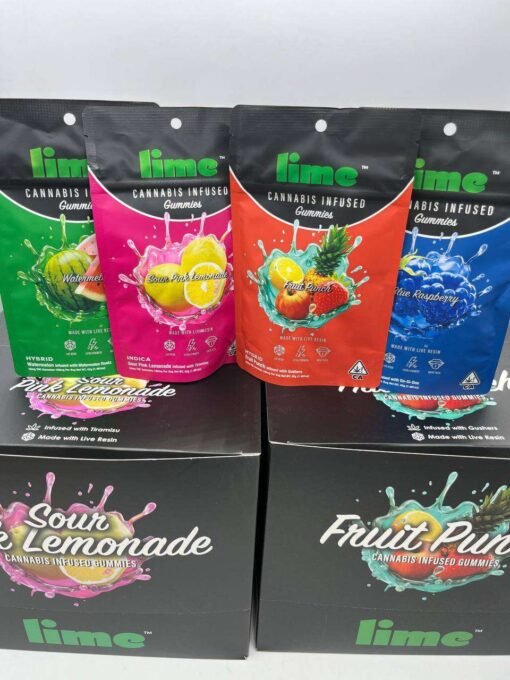 lime edible gummies