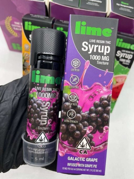lime thc syrup