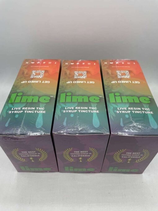 LIME TINCTURE SYRUP 1000MG LIVE RESIN THC