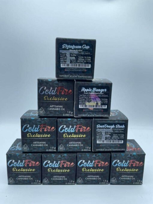 cold fire live rosin badder