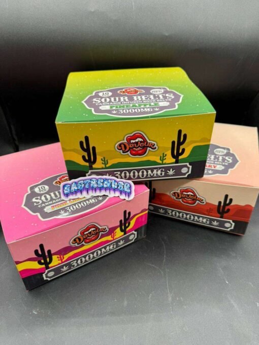 sour belts edibles