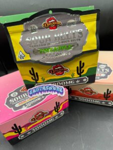 sour belts edibles