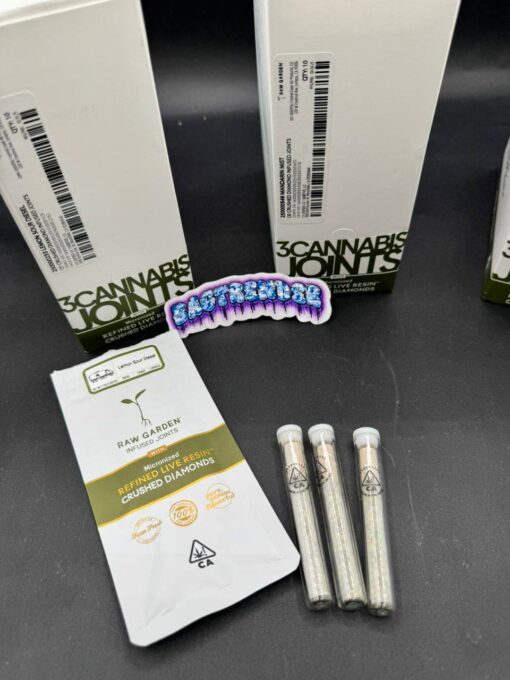 raw garden 3pk dosi lemonade prerolls