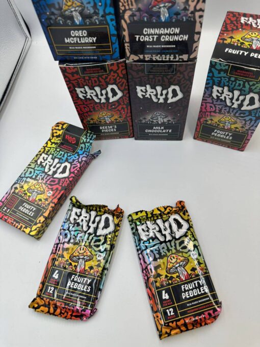 fryd mushroom chocolate bars
