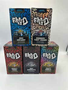 fryd mushroom chocolate bars