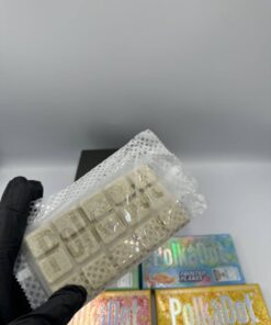polka dot chocolate bars