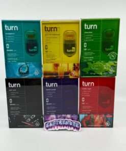turn retrovision disposable, turn podpak case, dispo carts, turn vapes, peaches and cream strain, disposable wax pen, turn disposable