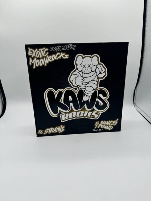 kaws moon rocks box