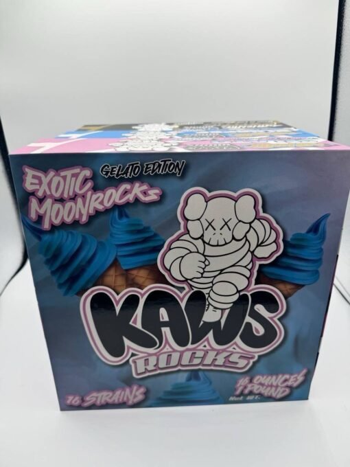 kaws moon rocks box