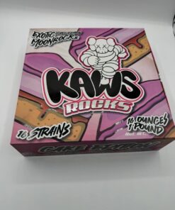 kaws moon rocks box