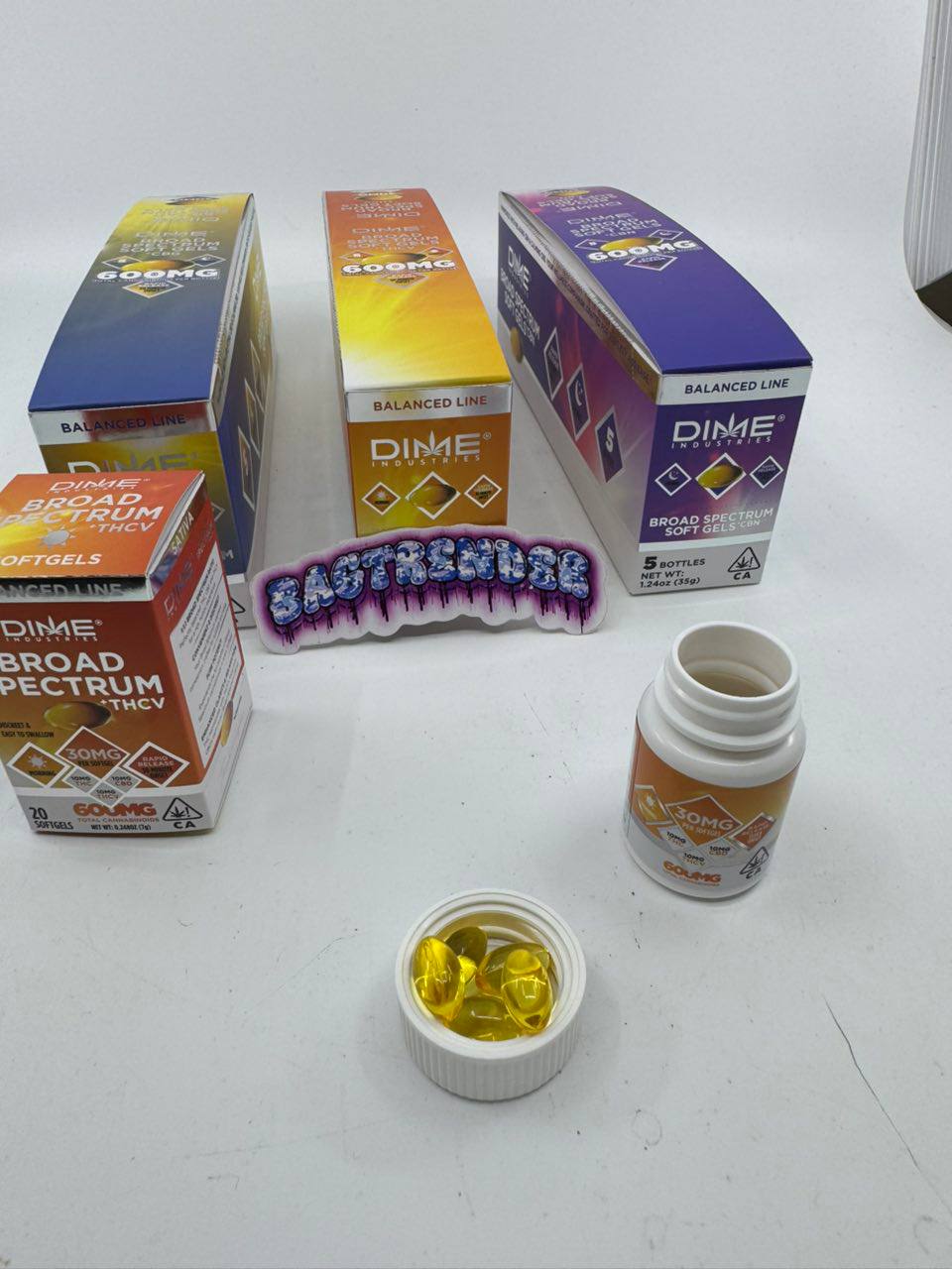 DIME BROAD SPECTRUM EDIBLES