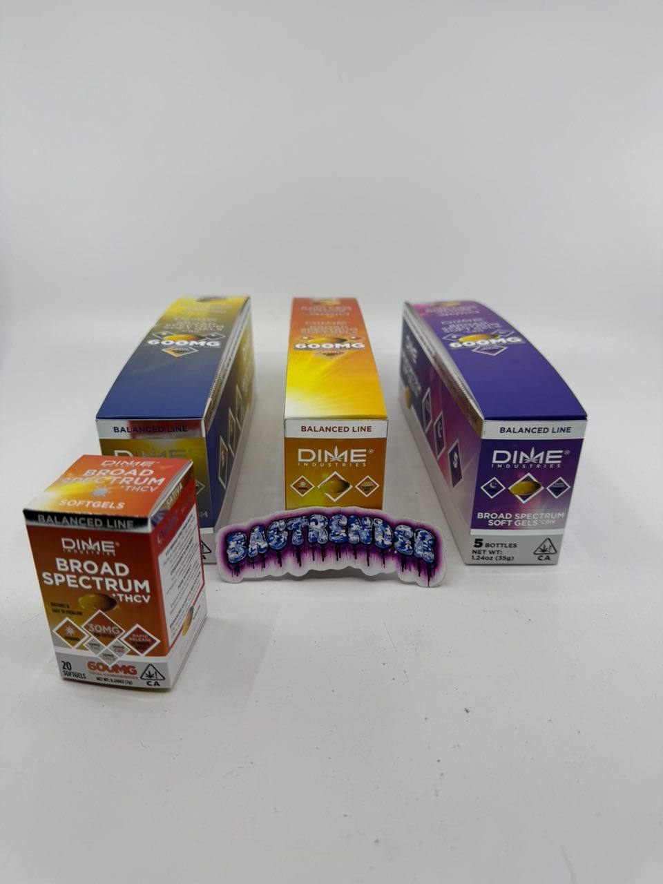 DIME BROAD SPECTRUM EDIBLES