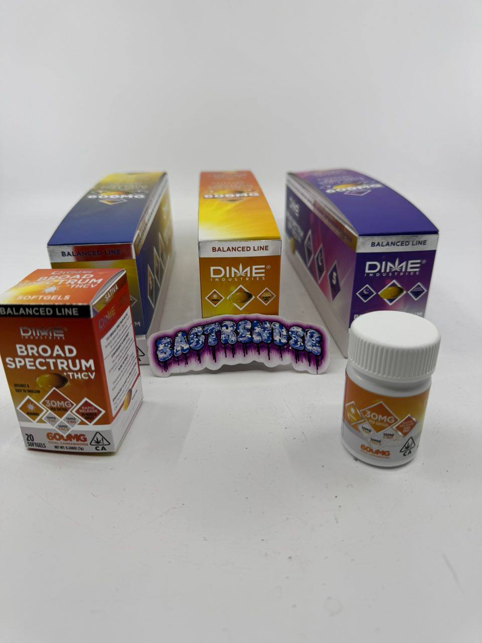 DIME BROAD SPECTRUM EDIBLES