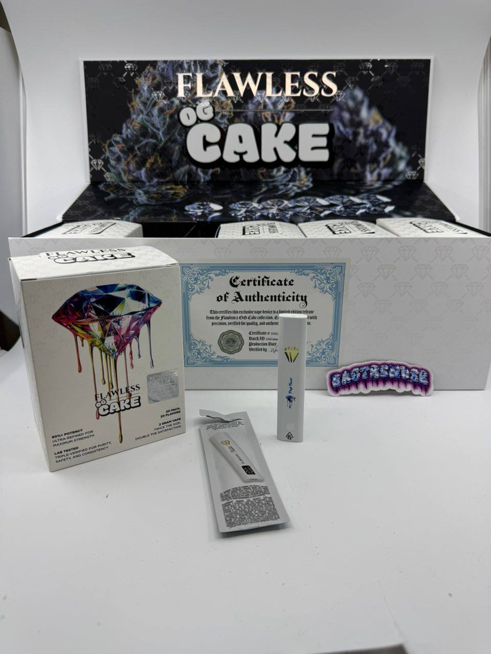 og cake flawless disposable