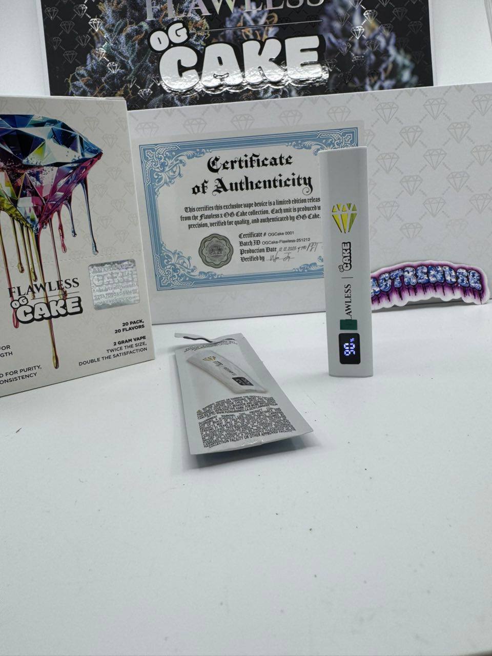 og cake flawless disposable