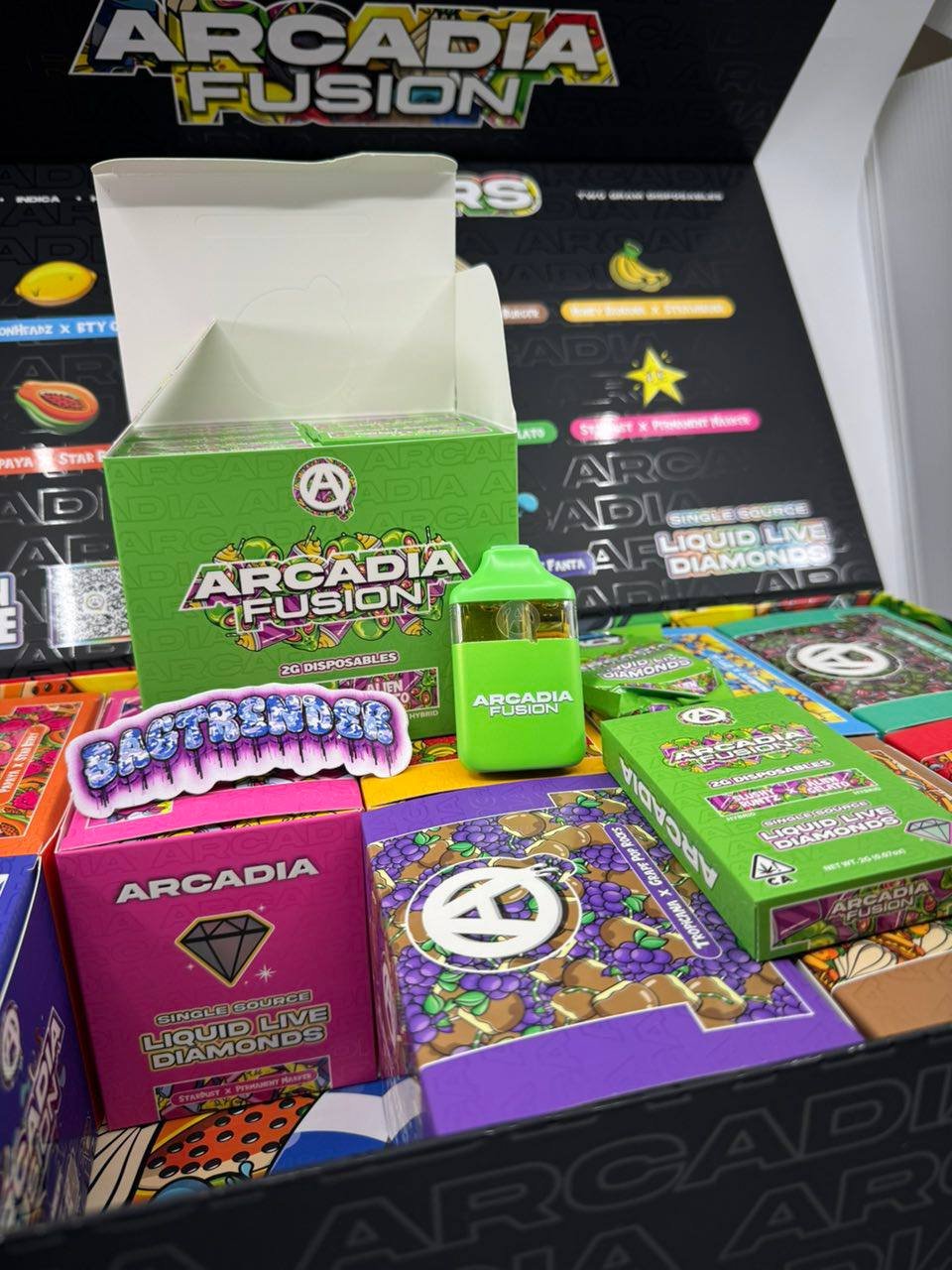 arcadia fusion 2g disposables