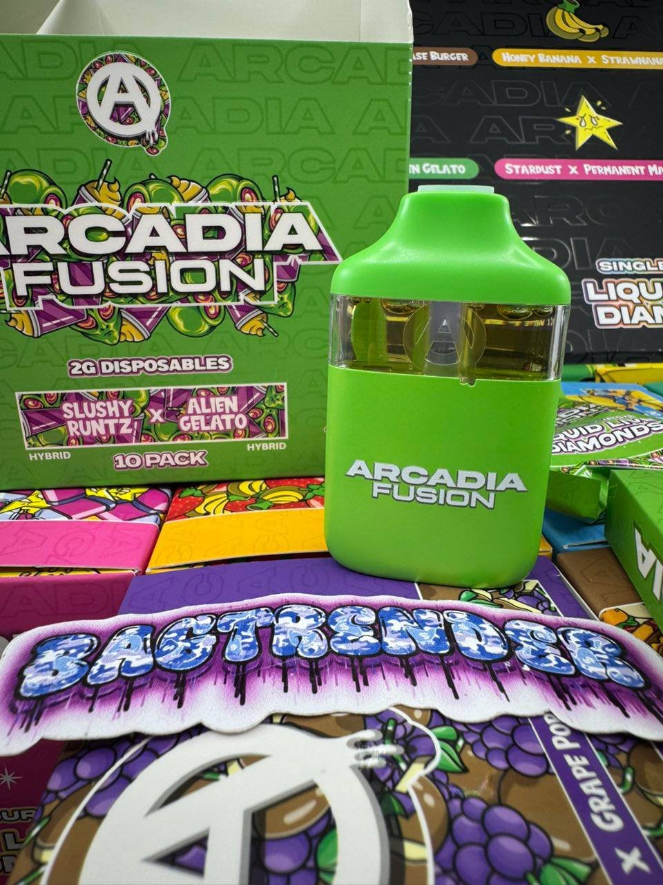 arcadia fusion 2g disposables